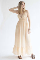Butter Crepe Maxi Dress