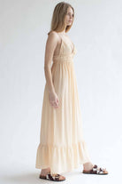 Butter Crepe Maxi Dress