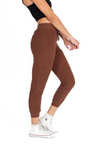 Butterfly Applique Sherpa Joggers
