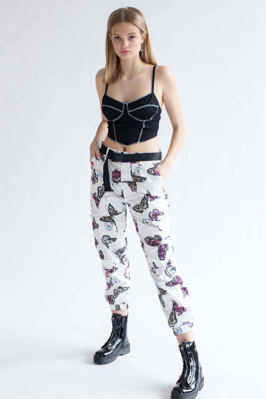 Butterfly Cargo Joggers