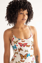 Butterfly Print Mini Dress 1