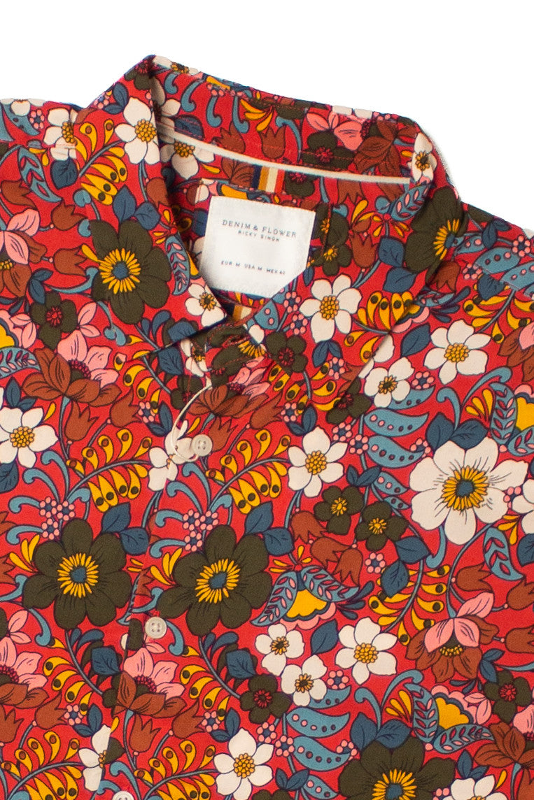 Jasper Floral Button Up Shirt