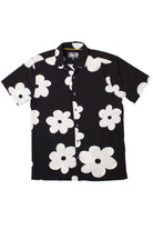White Poppy Button Up Shirt