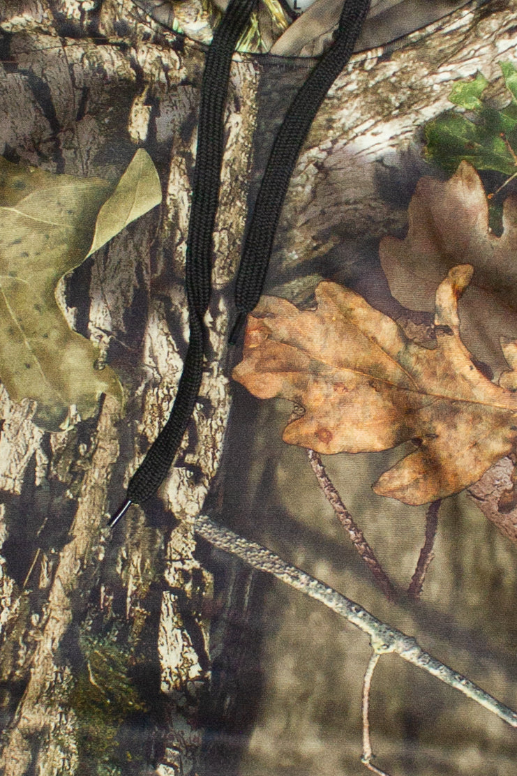 Woodland Camo Hoodie - Olive