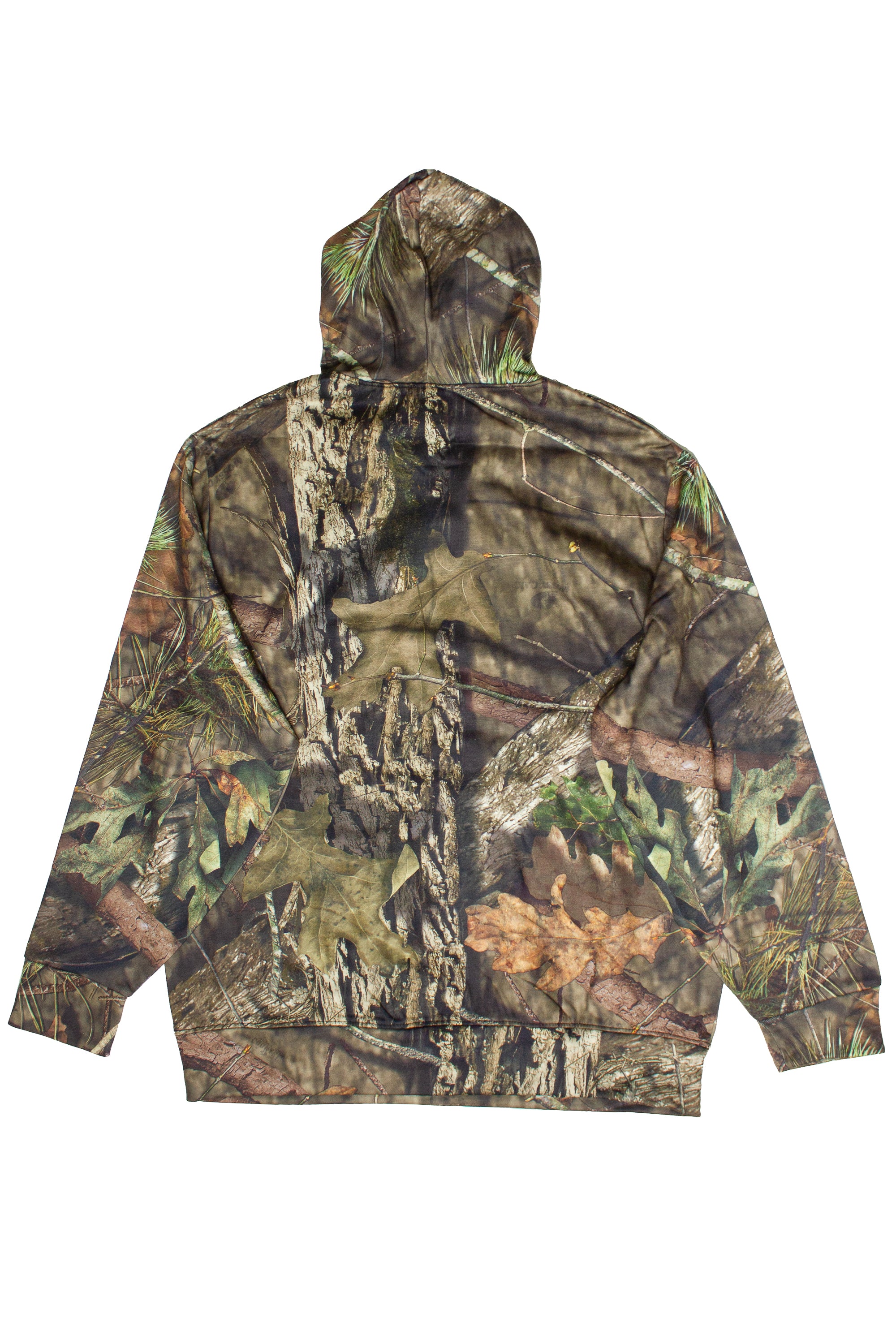 Woodland Camo Hoodie - Olive