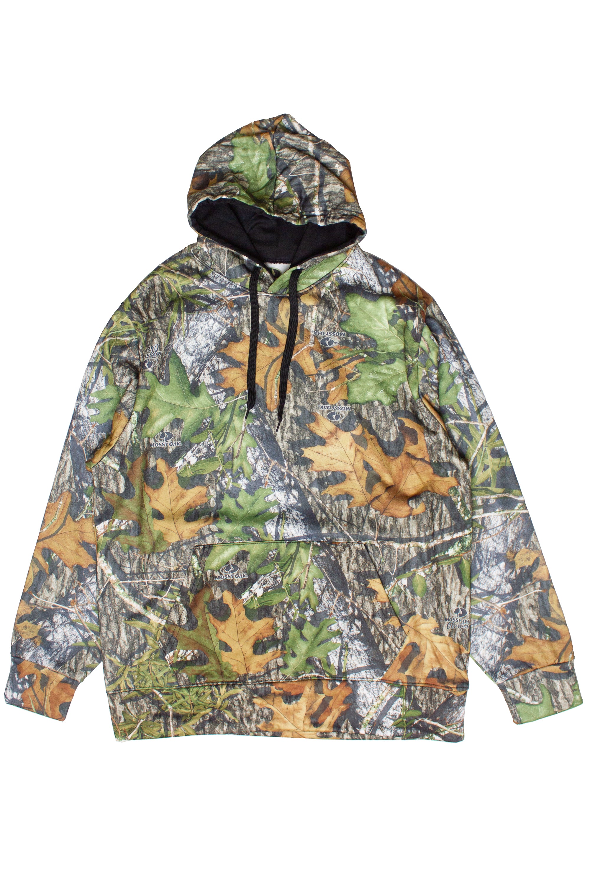 Woodland Camo Hoodie - Green