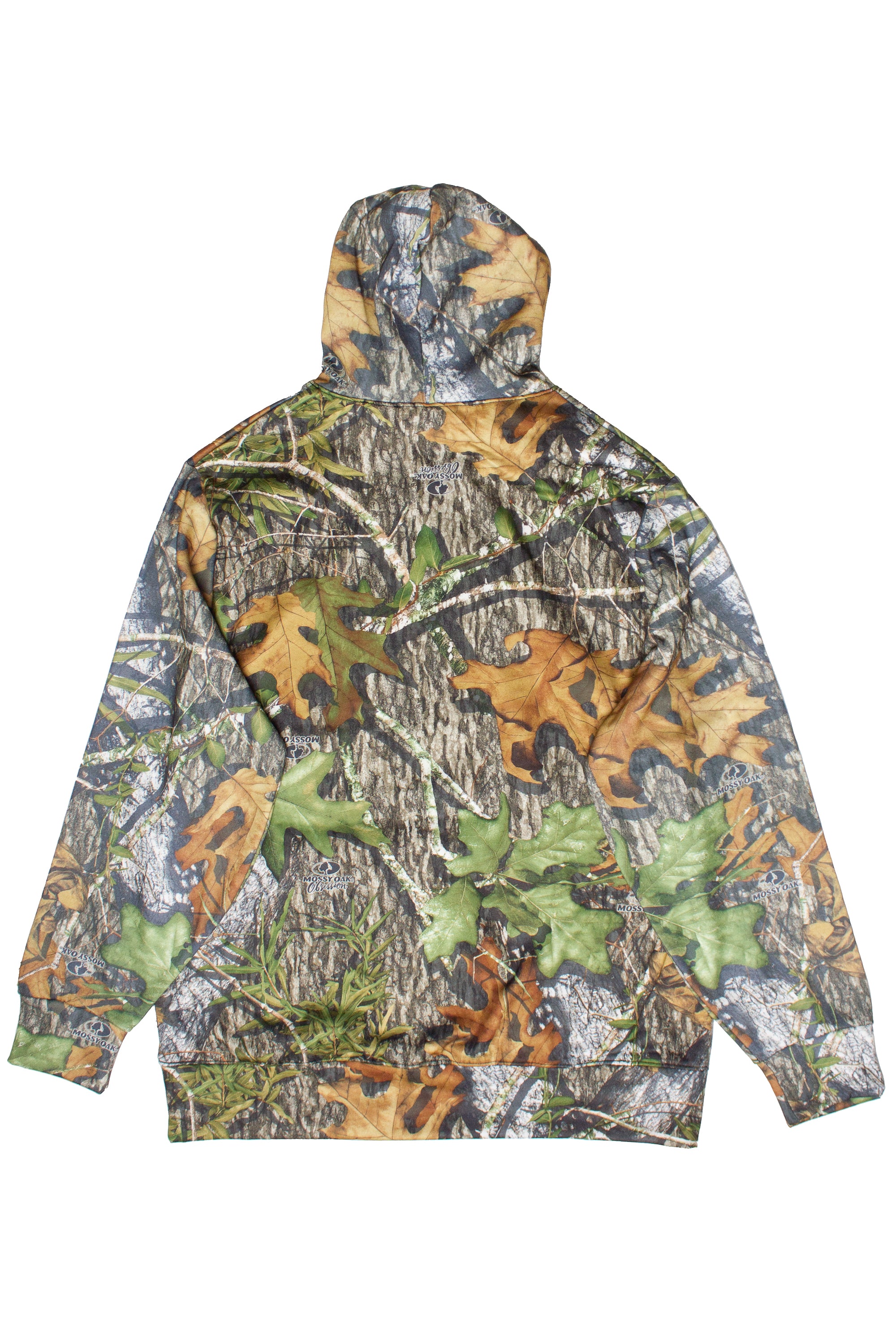 Woodland Camo Hoodie - Green