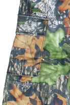 Woodland Camo Cargo Sweatpants - Green