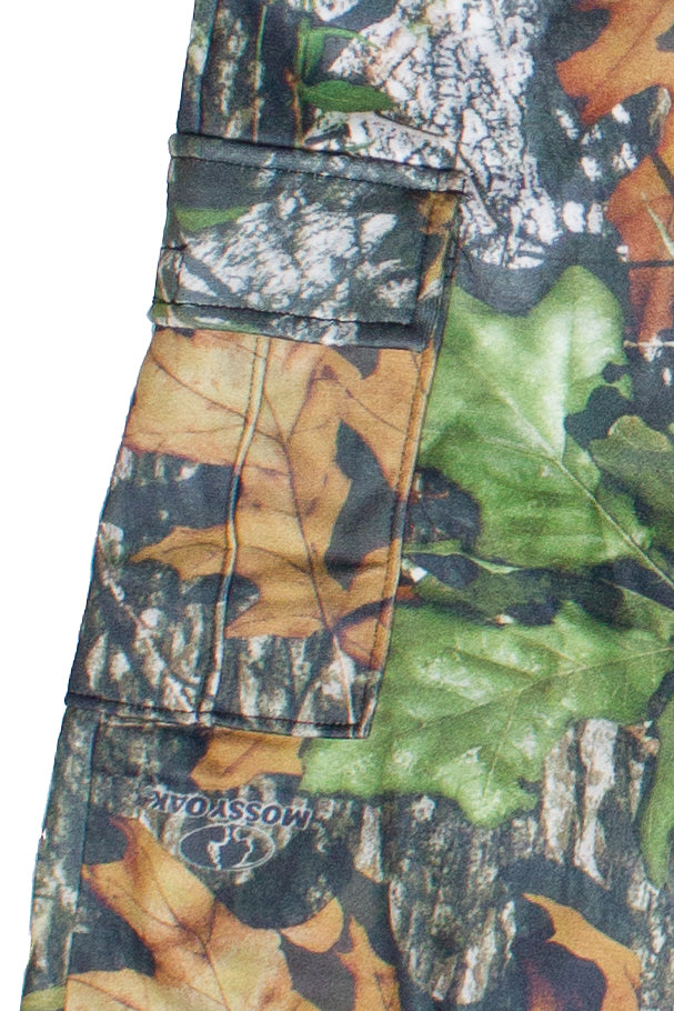 Woodland Camo Cargo Sweatpants - Green