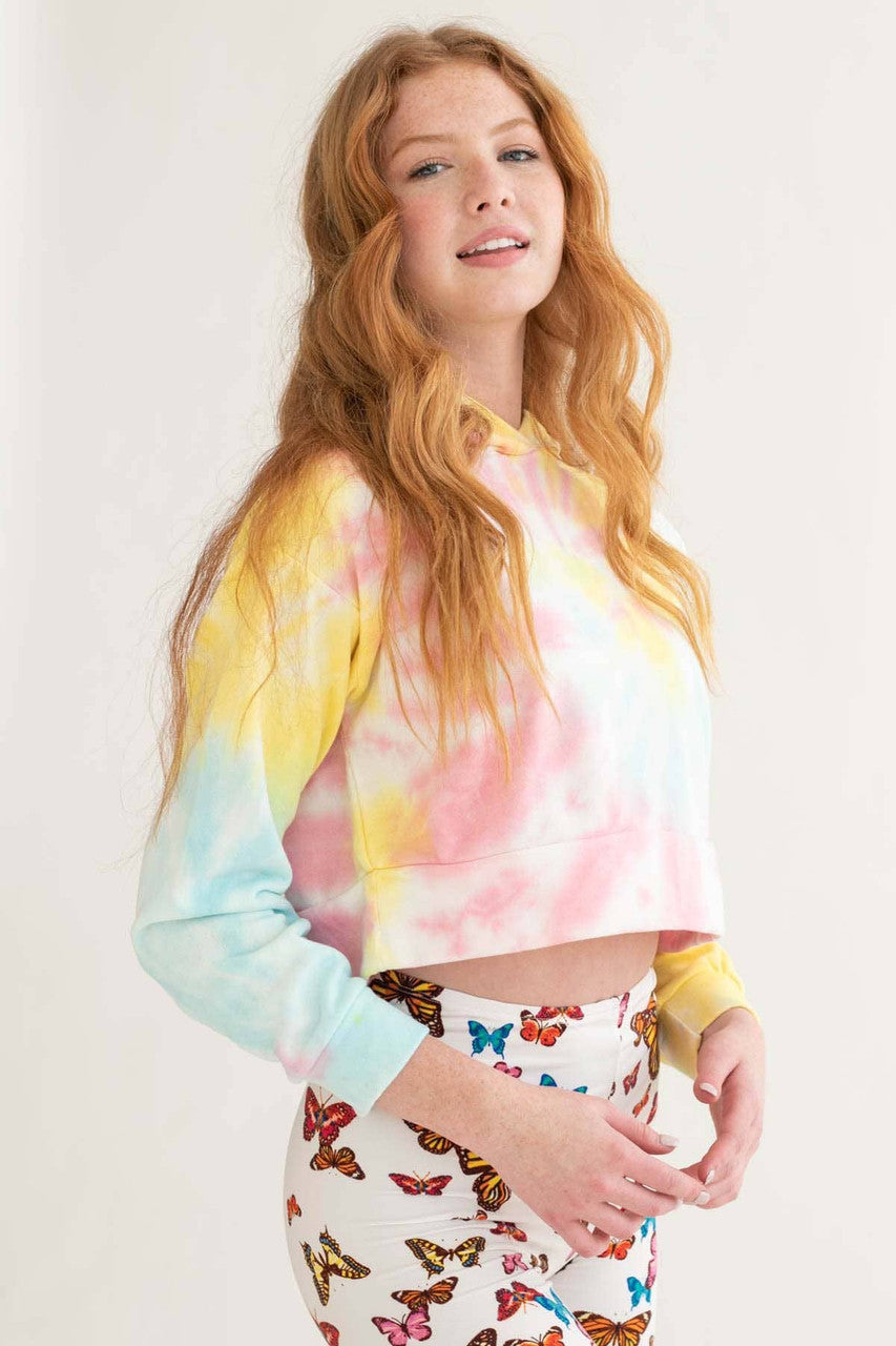 Candy Rainbow Tie Dye Hoodie