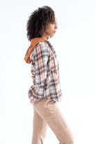 Cappuccino Hooded Flannel