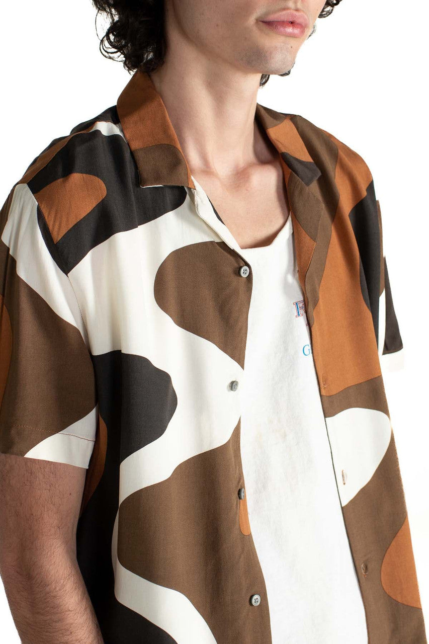 Caramel Swirl Button Up