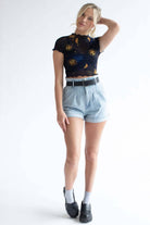Celestial Mesh Tee