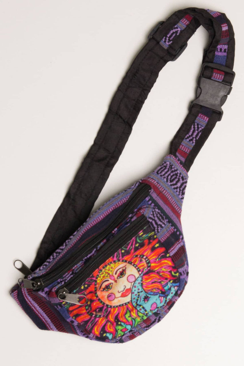 Celestial Woven Fanny Pack