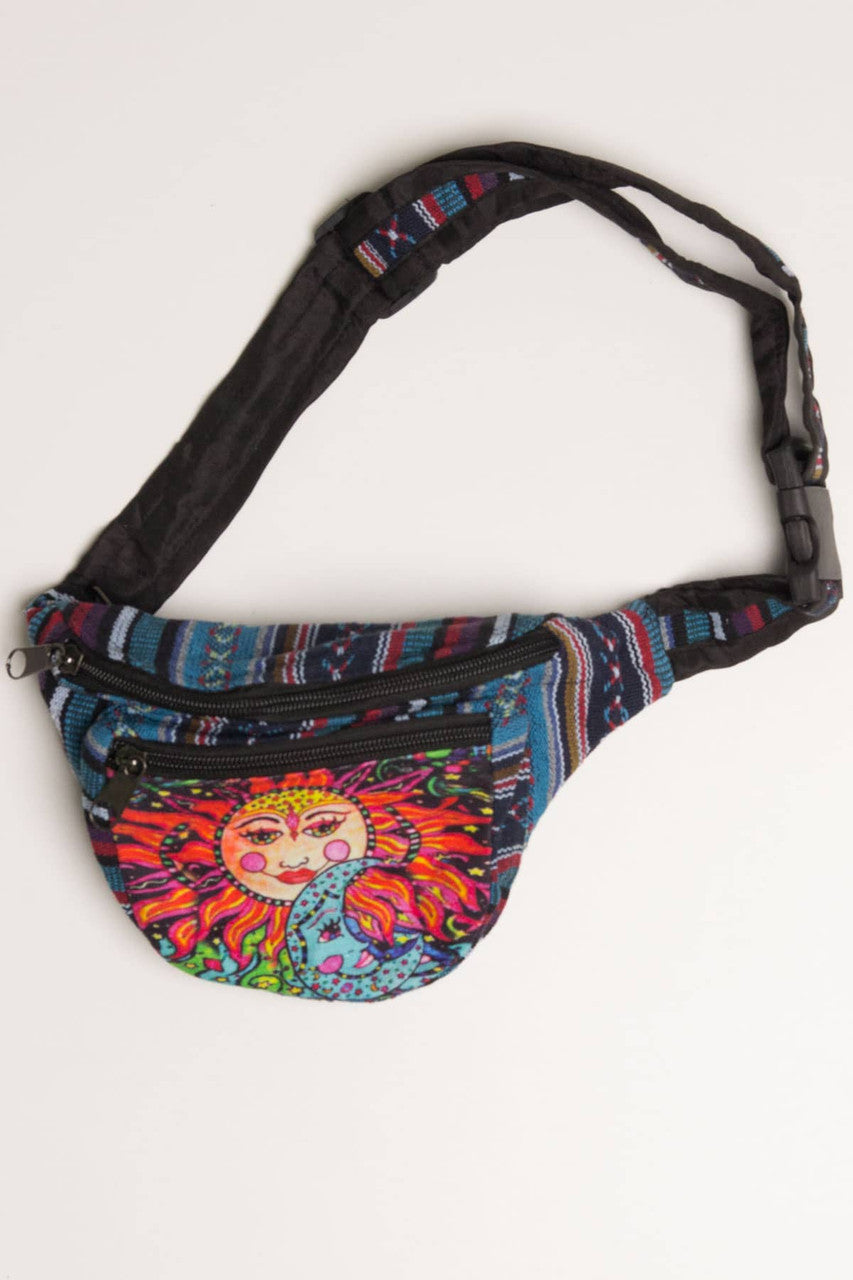 Celestial Woven Fanny Pack