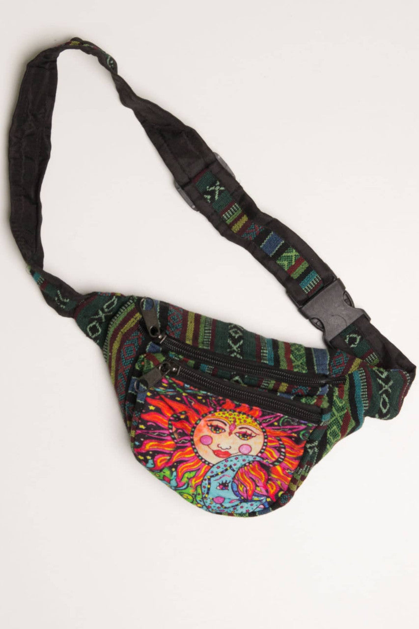 Celestial Woven Fanny Pack
