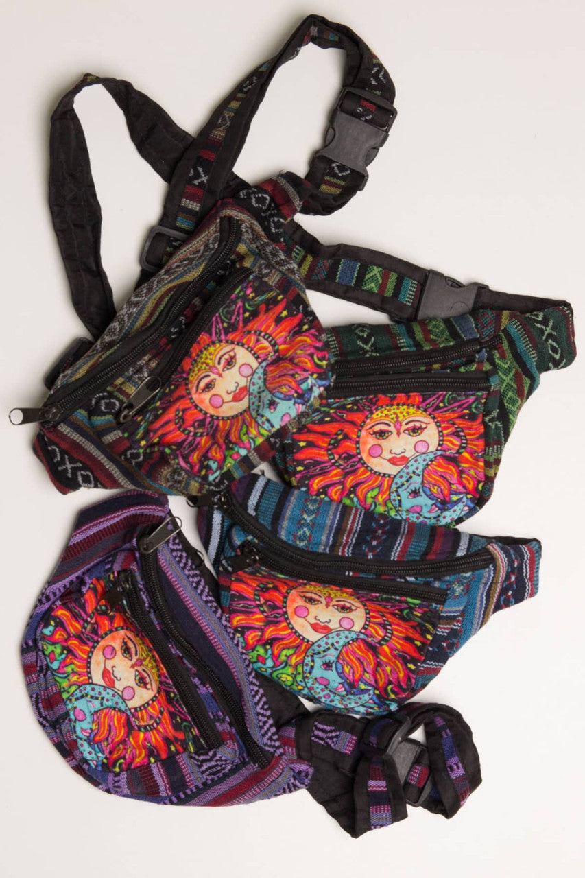 Celestial Woven Fanny Pack