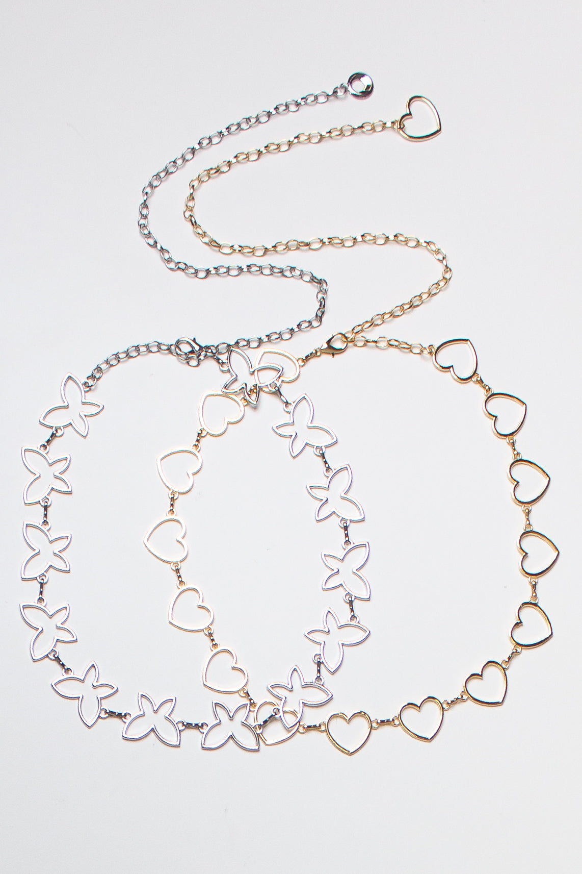 Metallic Chain Belts