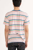 Chalk Pink Striped T-Shirt