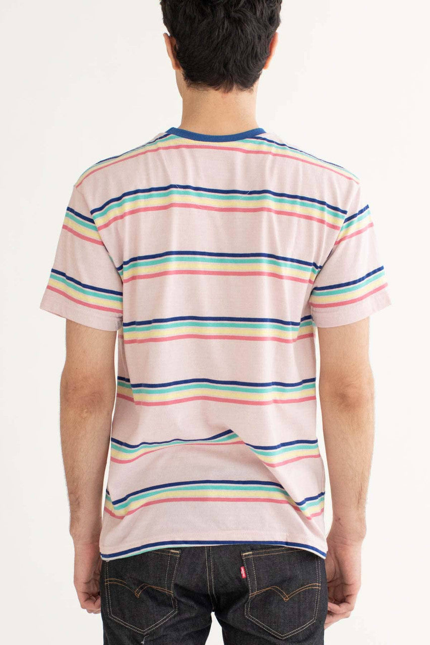 Chalk Pink Striped T-Shirt