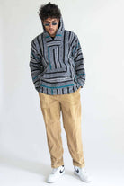 Charcoal Greca Baja Hoodie