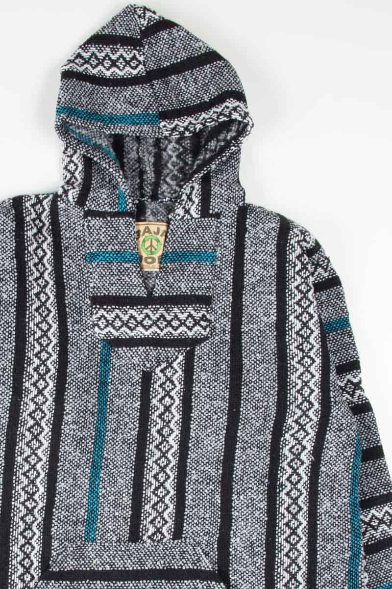 Charcoal Greca Baja Hoodie