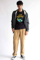 Charcoal Sherpa Lined Hoodie