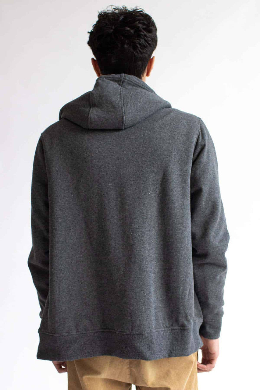 Charcoal Sherpa Lined Hoodie