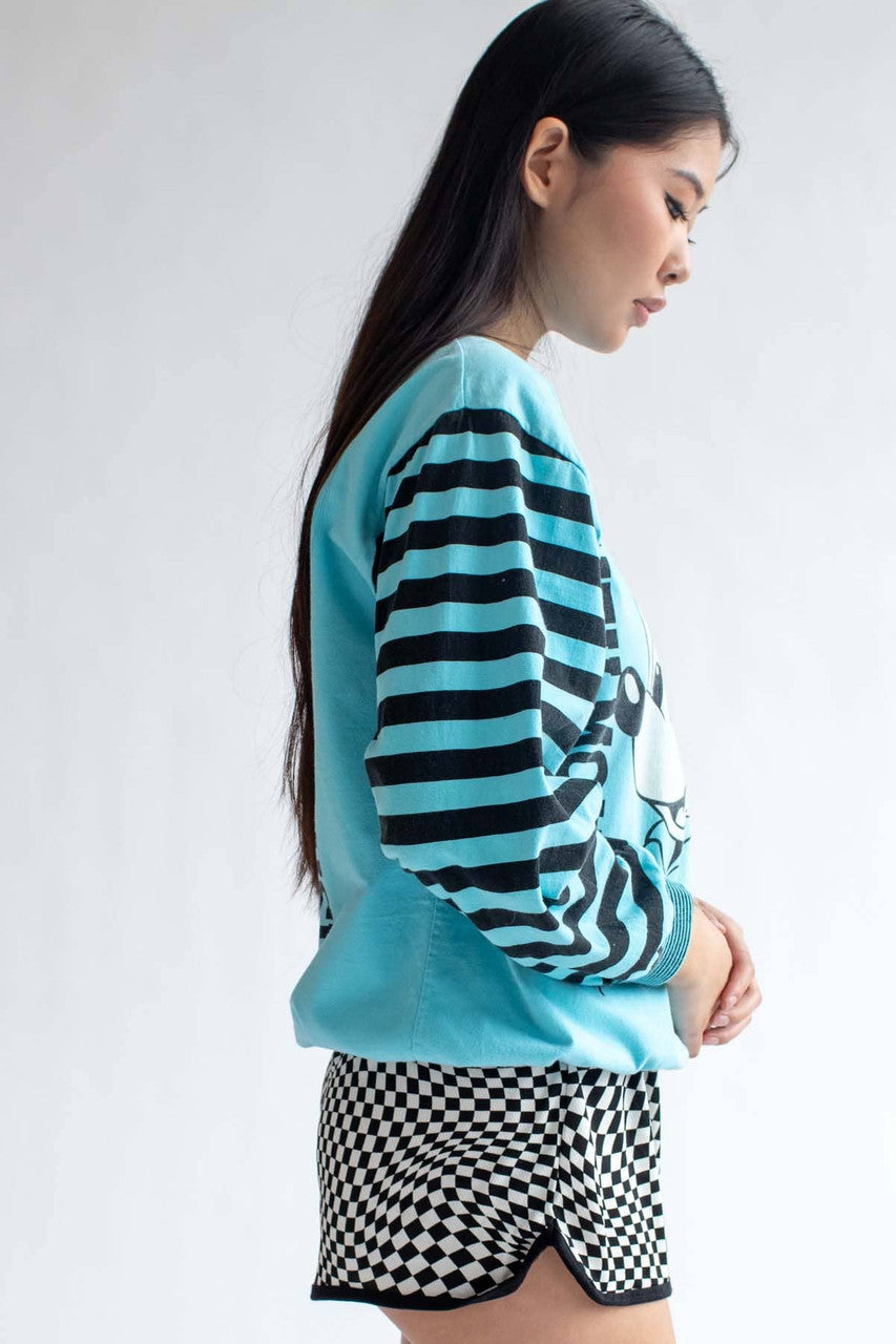 Trippy Checkered Dolphin Shorts