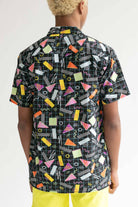 Checkered Confetti Button Up Shirt