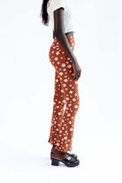 Checkered Daisy Bell Bottoms