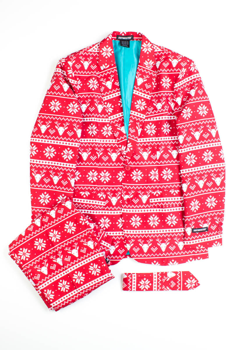 Fair Isle Christmas Suit