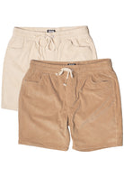Drawstring Corduroy Shorts