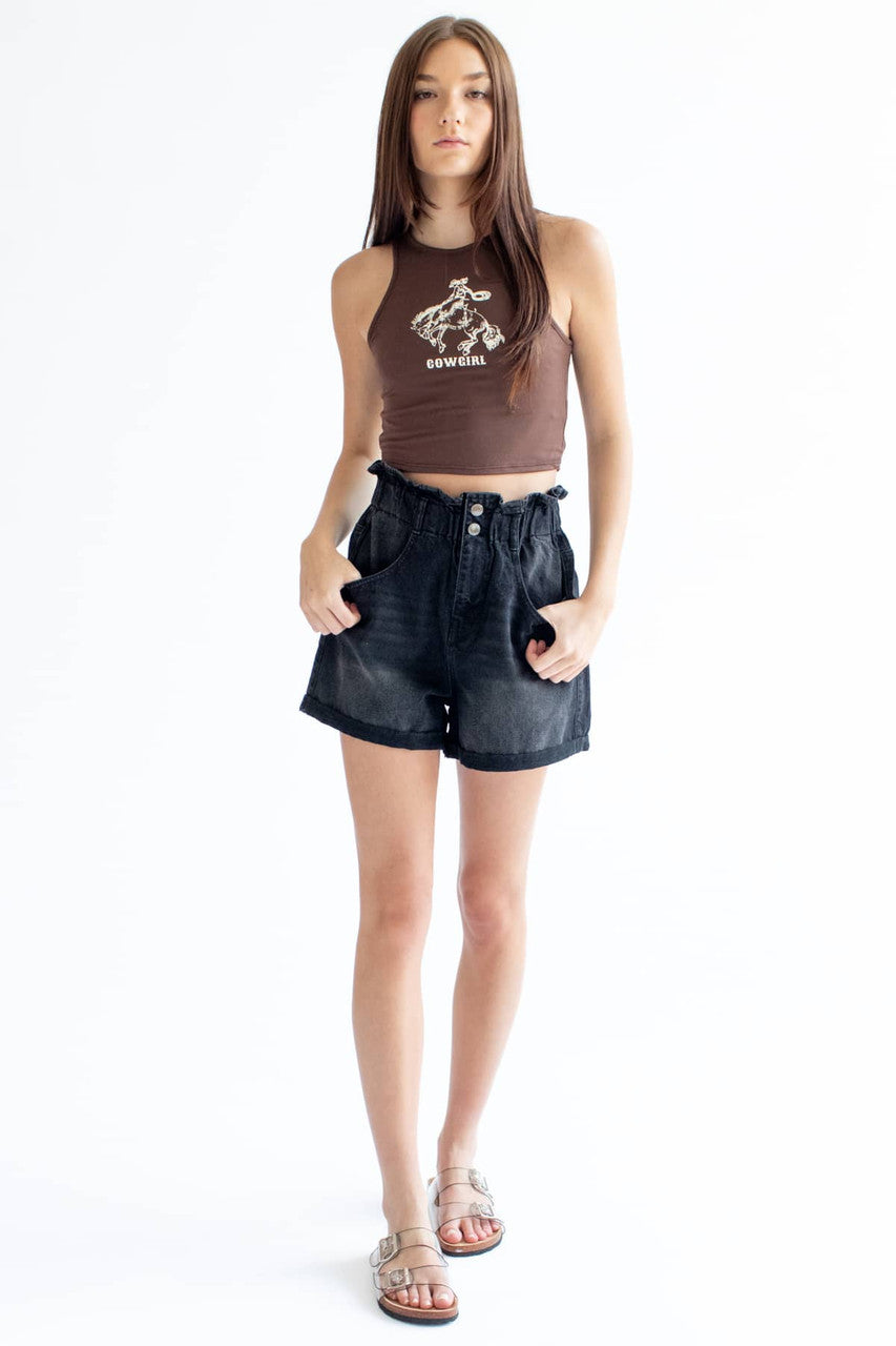 Cowgirl Cropped Tank