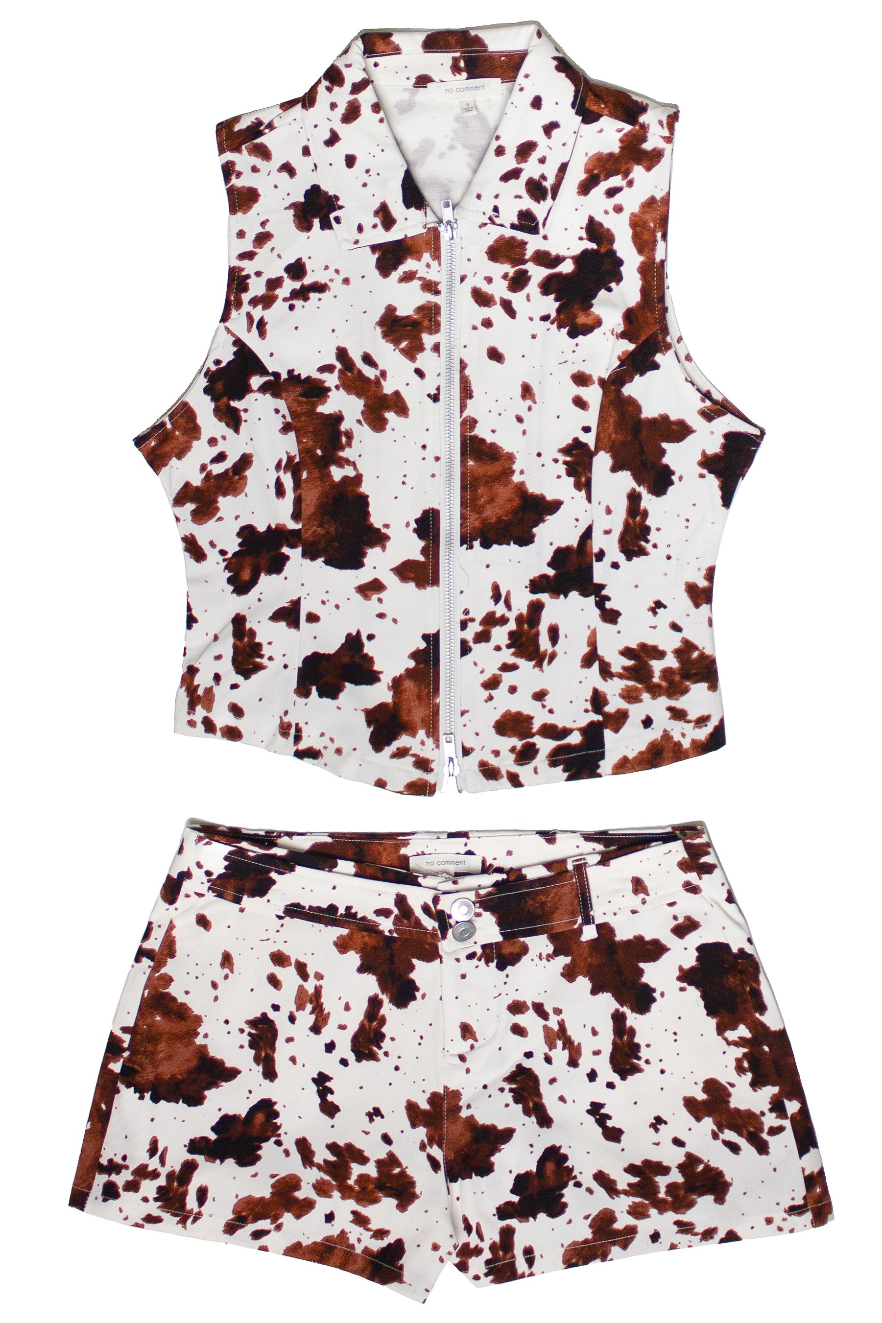Cow Print Shorts