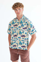 Cream of Mushroom Button Up Shirt