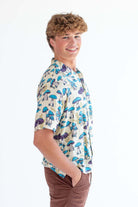 Cream of Mushroom Button Up Shirt
