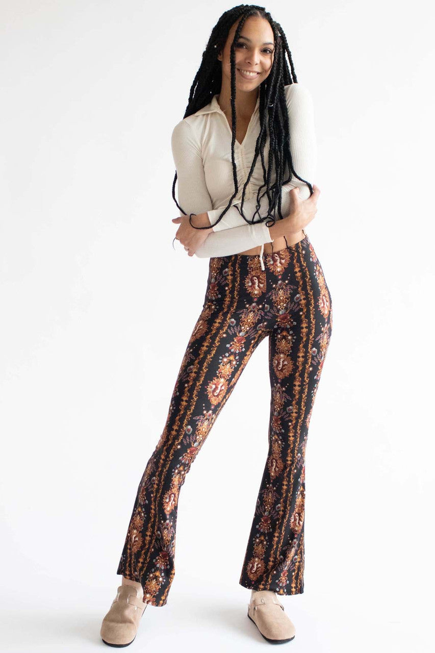 Cream Ruched Ribbed Long Sleeve Crop Polo