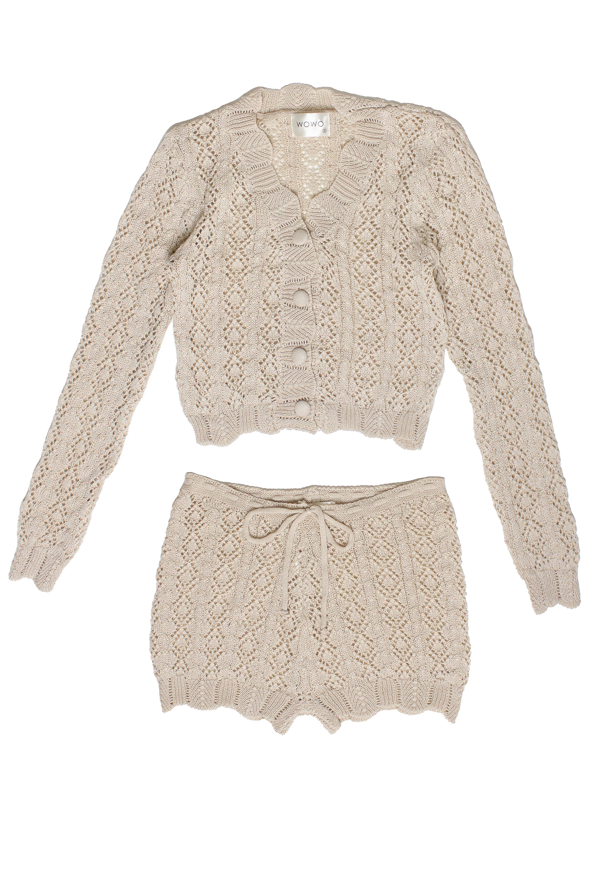 Diamond Knit Set