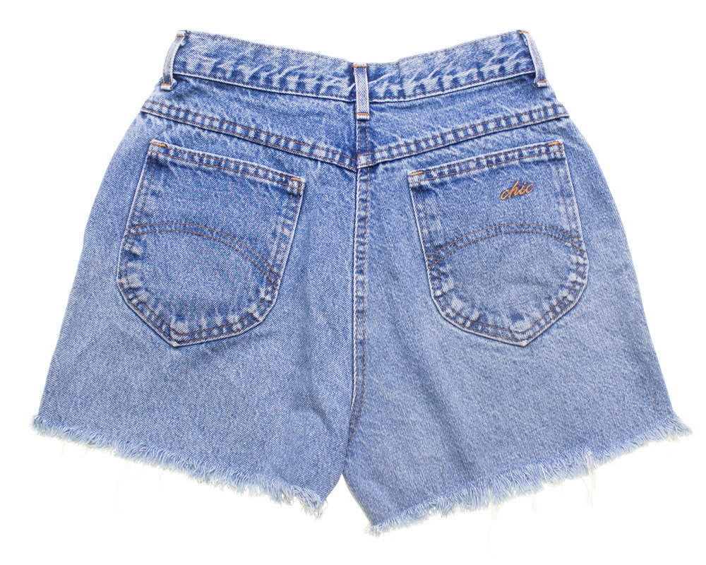 Vintage Cut Off Denim Shorts 12