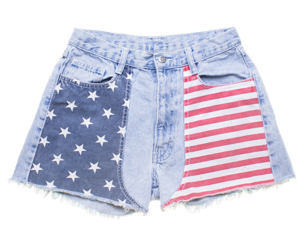 Vintage Cut Off Denim Shorts 14