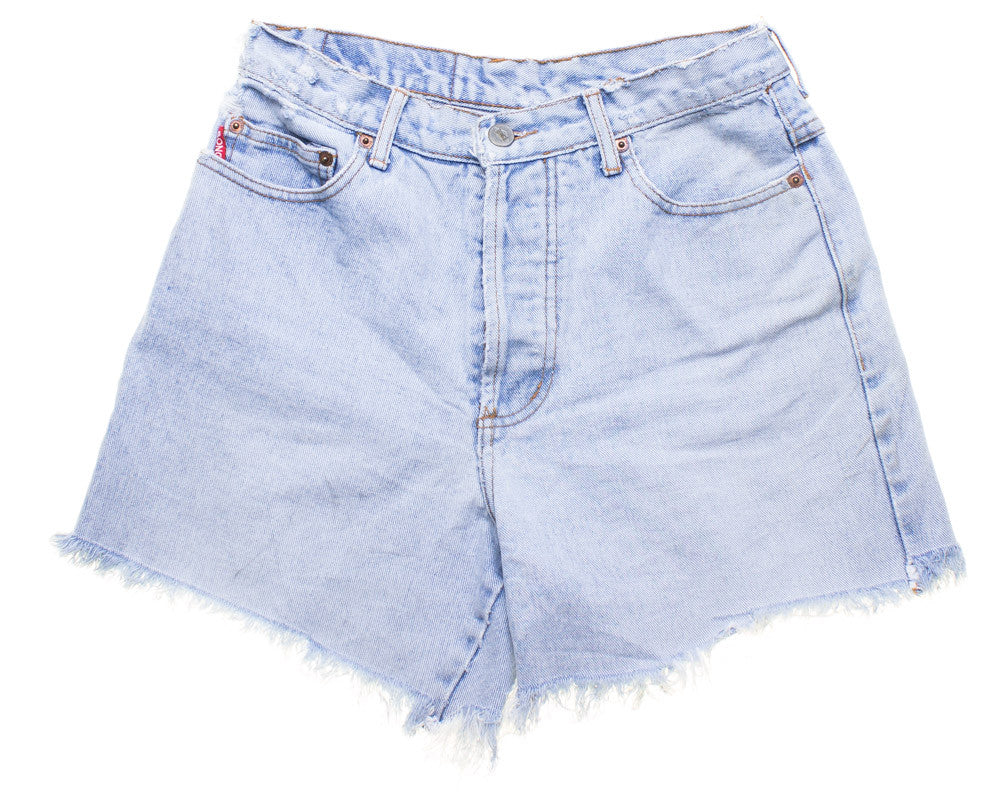 Vintage Cut Off Denim Shorts 5