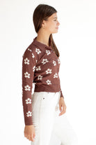 Daisy Collar Cardigan