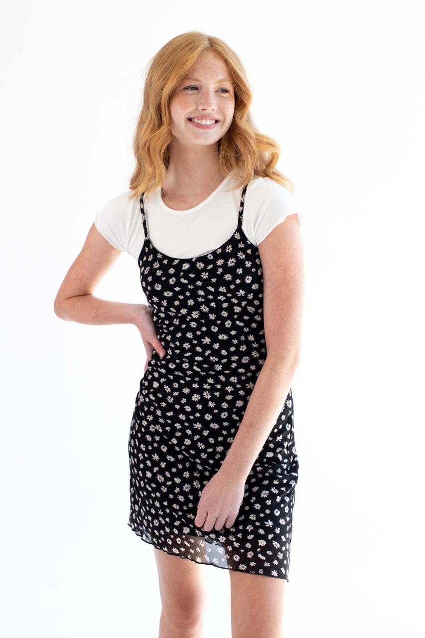 Daisy Slip Tee Dress
