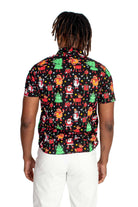 Dancing Christmas Button Up Shirt