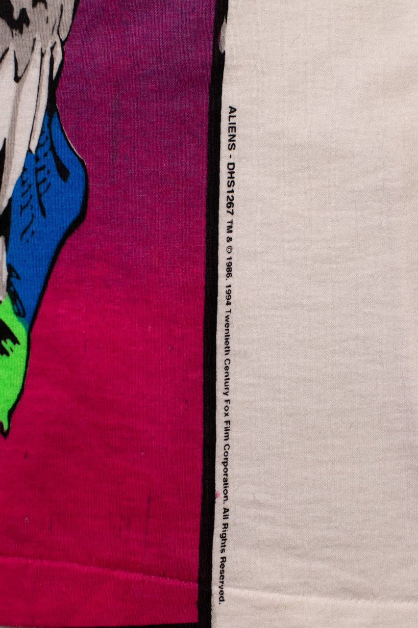 Vintage Dark Horse Neon Xenomorph T-Shirt (1994)