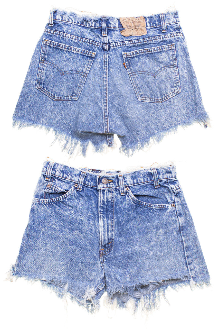 Vintage Cut Off Denim Shorts 21