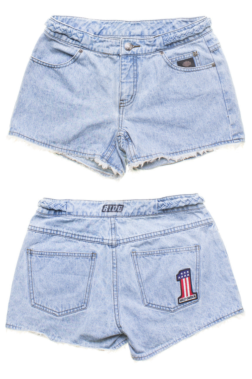 Harley Davidson Denim Shorts