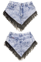 Vintage Cut Off Denim Shorts 7