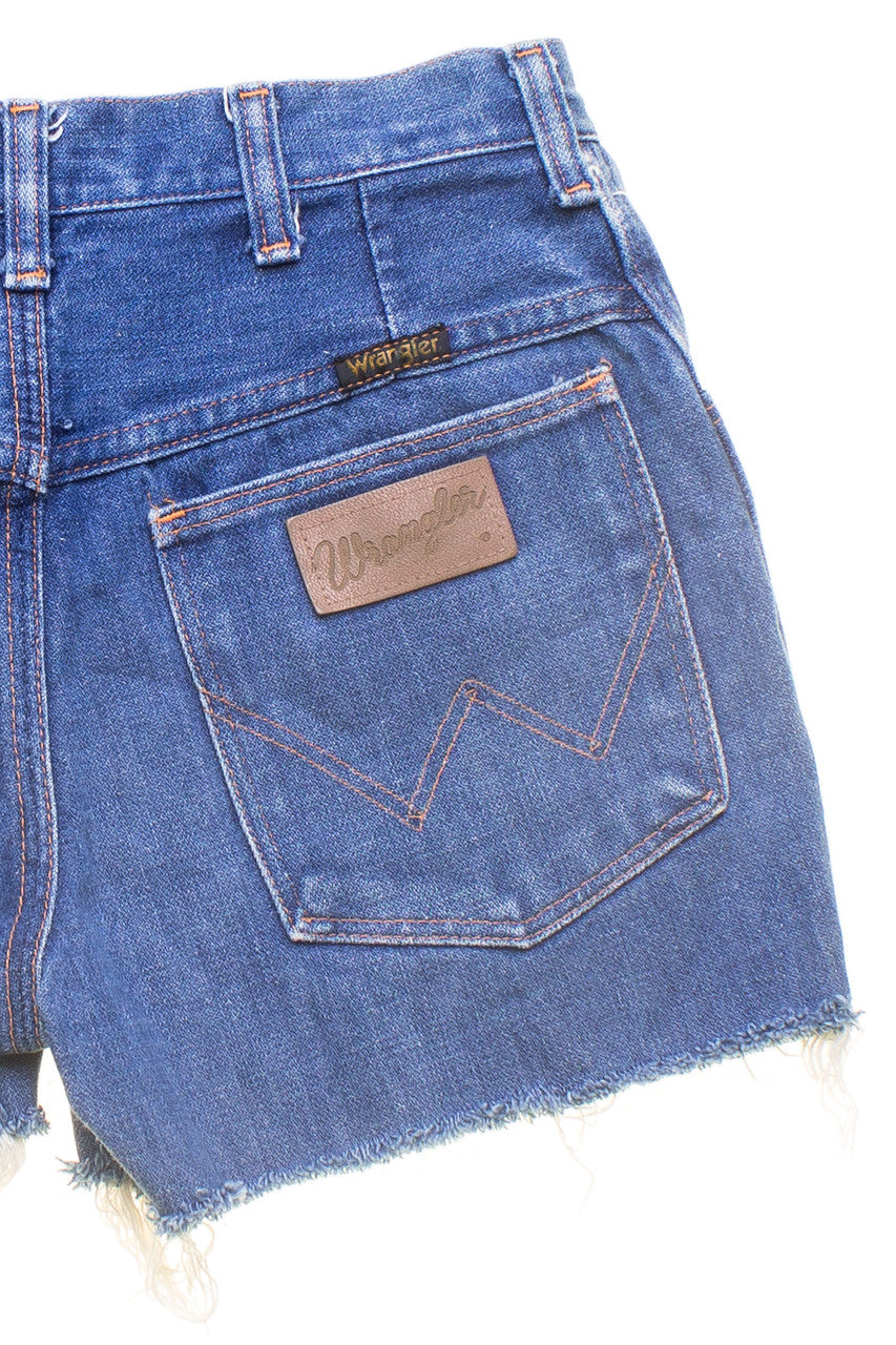 Wrangler Cut Off Denim Shorts